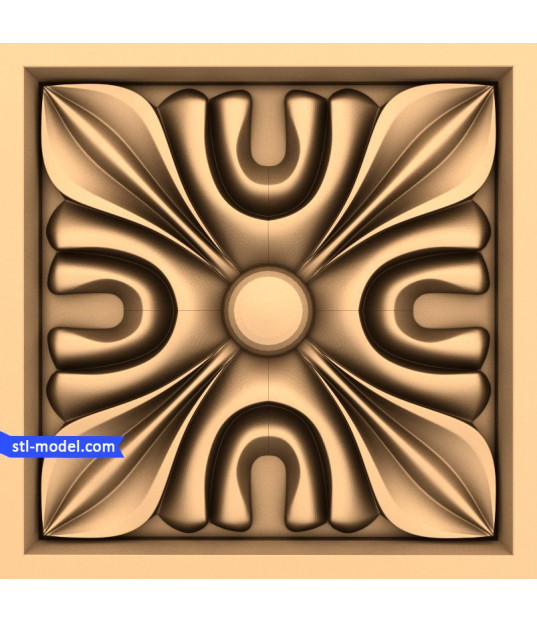 Ornate Floral Panel