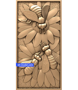 Bas-relief "Bee" | STL - 3D mo...