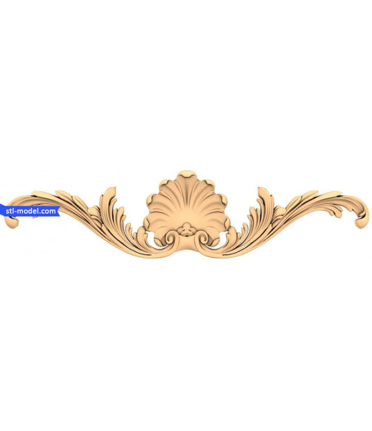 Baroque Flourish Crest