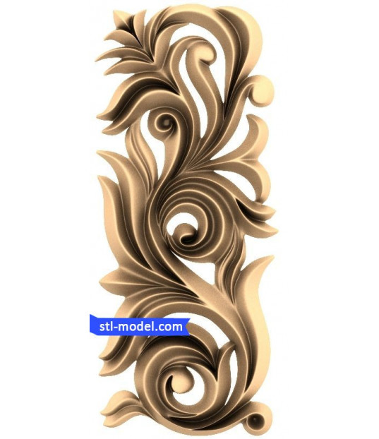 Whirling Acanthus 3D Decor