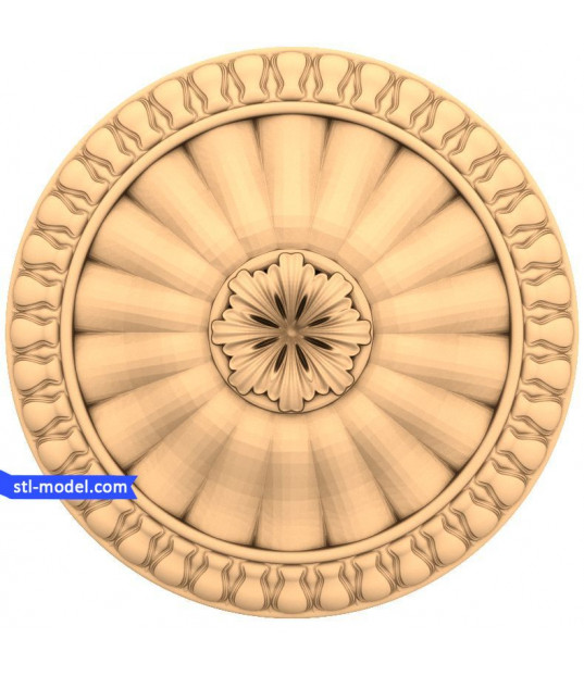 Radiant Rosette Relief