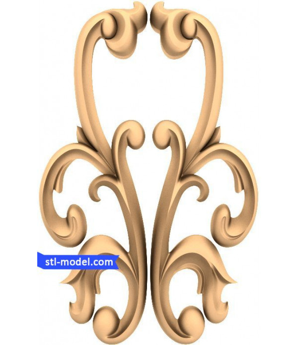 Decor "decor #379" | STL - 3D model for CNC