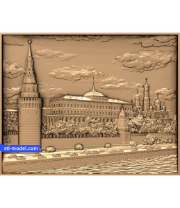 Bas-relief "Kremlin embankment"...