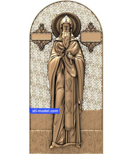 Icon "St. Gennady of Kostroma"...