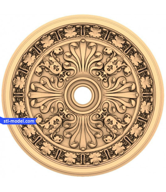 Ornate Baroque Rosette