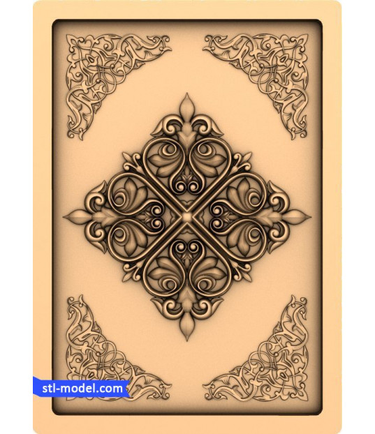 Ornate Floral Quadrant