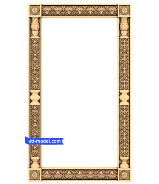 Baroque Floral Frame