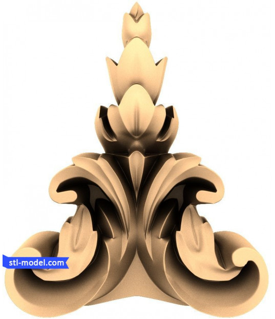 Floral Acanthus Ornament