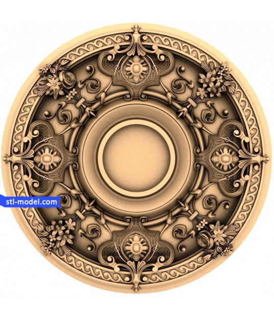 Floral Elegance Relief