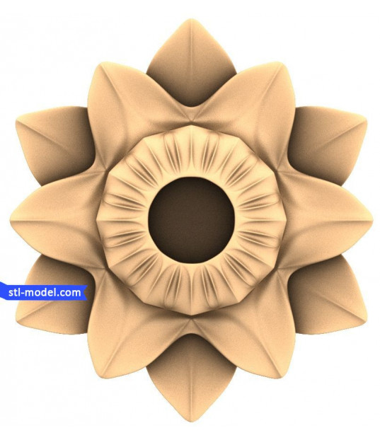 Sunburst Rosette