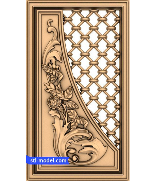 Floral Elegance Decorative Panel