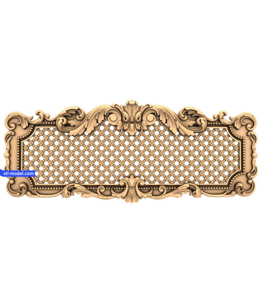 Ornate Filigree Panel