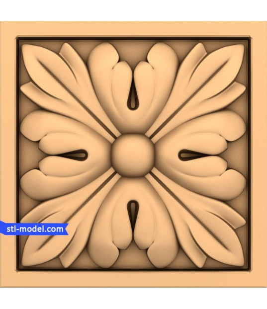 Floral Elegance Relief