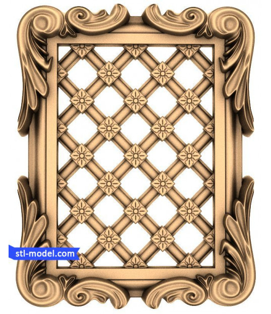 Baroque Lattice Frame