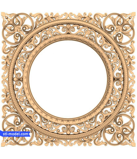 Ornate Spiral Frame