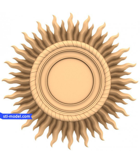 Radiant Sunburst Decorative Panel