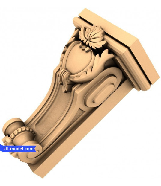 Ornate Corbel Flourish