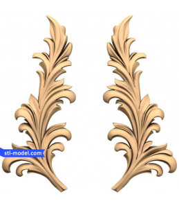 Acanthus Leaf Decorative Panel