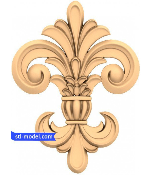 Decor "decor #563" | STL - 3D model for CNC