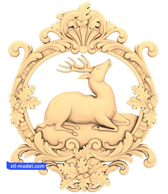 Regal Deer Emblem