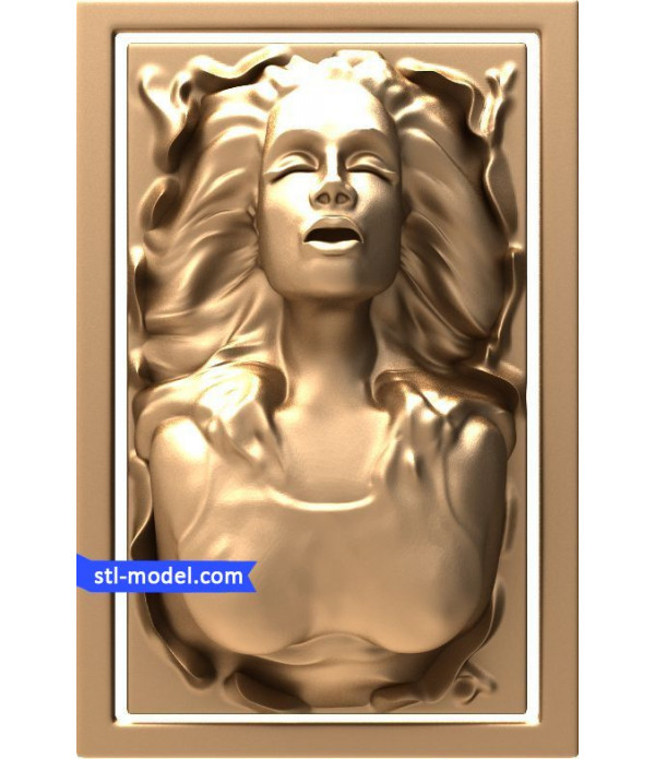 Character "Goddess" | STL - 3D model for CNC