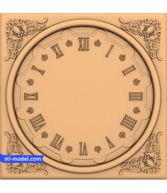 Vintage Roman Clock Relief