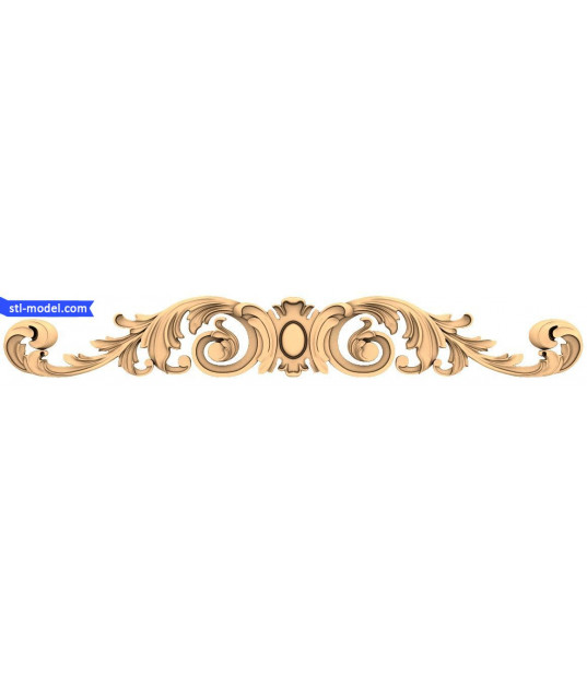 Baroque Flourish Central Panel
