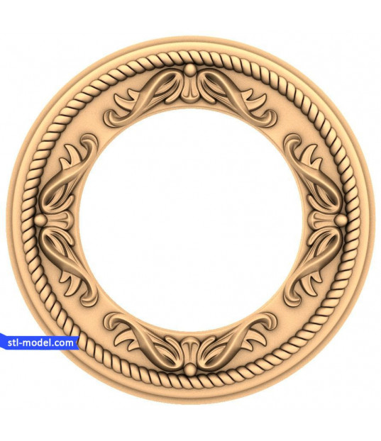Ornate Circular Frame