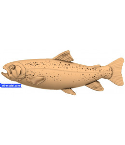 Bas-relief "Salmon" | STL - 3D...