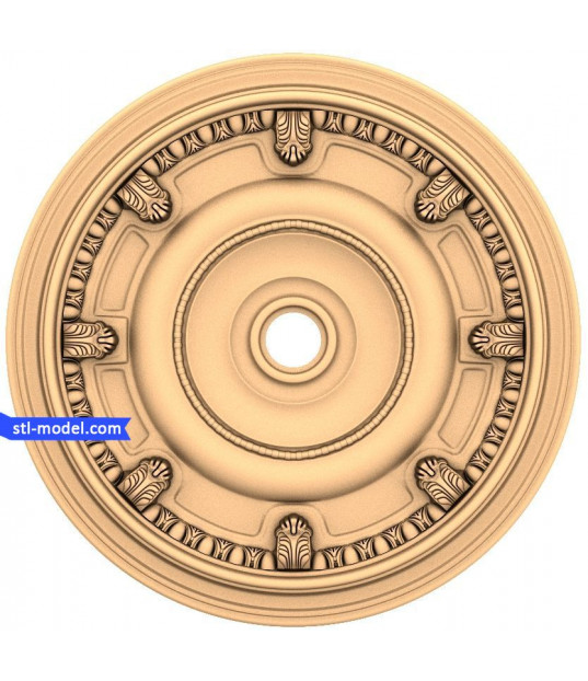 Ornate Circular Ceiling Medallion