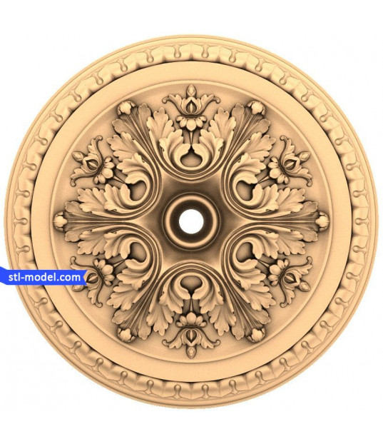 Baroque Blossom Medallion