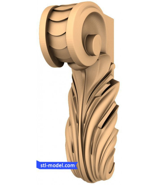 Baroque Leaf Corbel