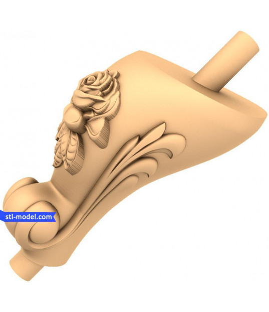 Floral Elegance Handle