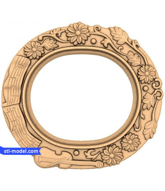 Floral Harmony Frame