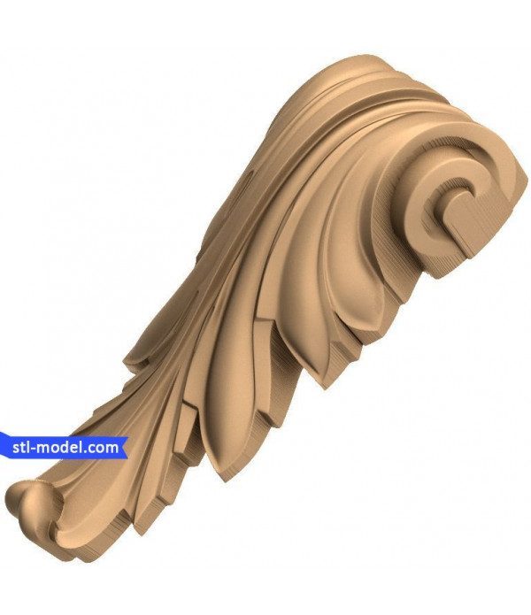 Corbel "Corbel #34" | STL - 3D model for CNC