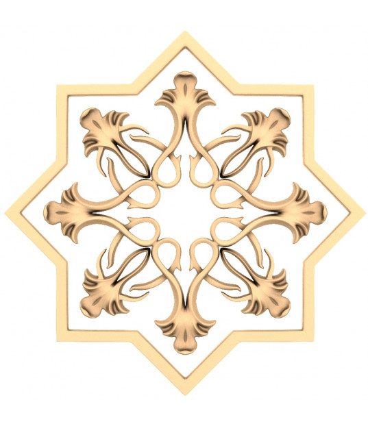 Floral Star Medallion