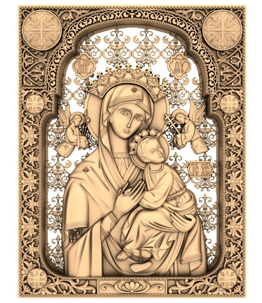 The Virgin and Child Enthroned