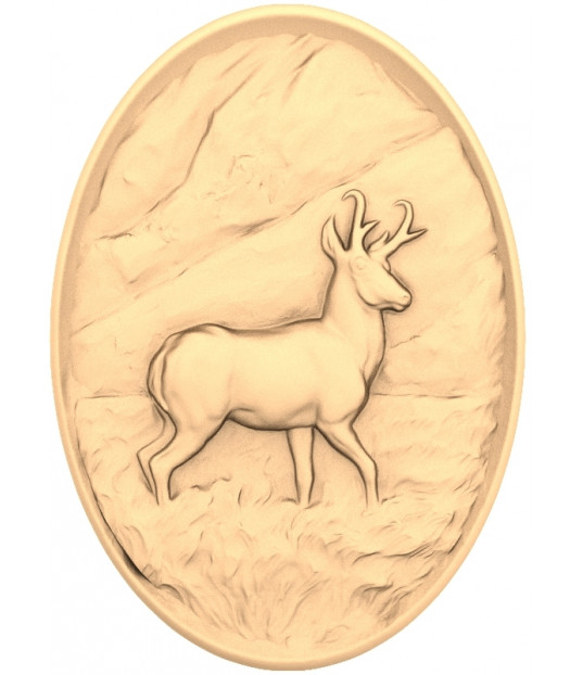 Majestic Elk Relief