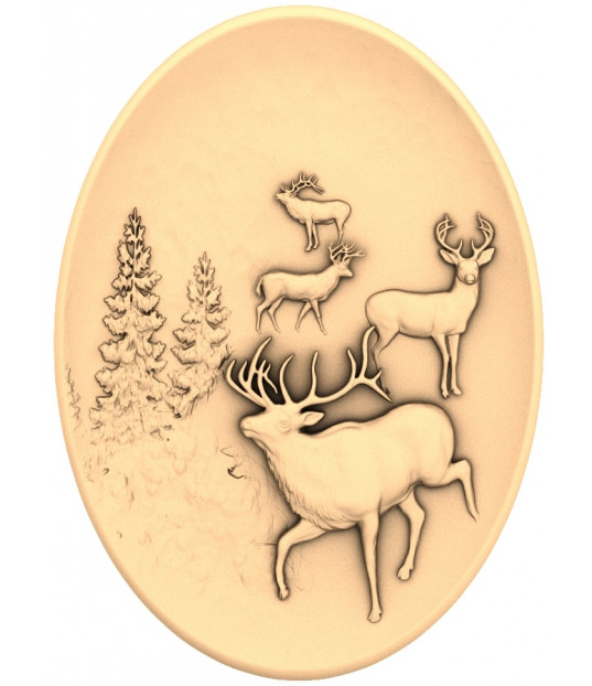Majestic Deer Gathering