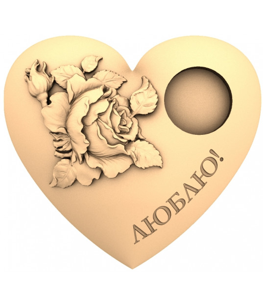Heartfelt Rose Relief