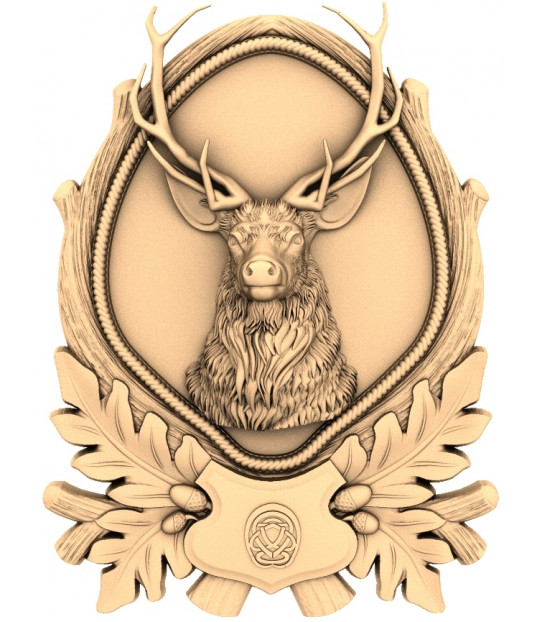 Majestic Stag Crest