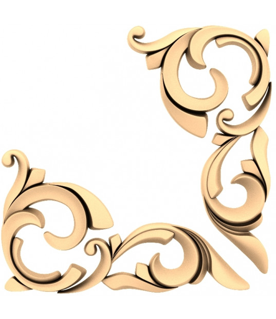 Elegant Baroque Corner Decor