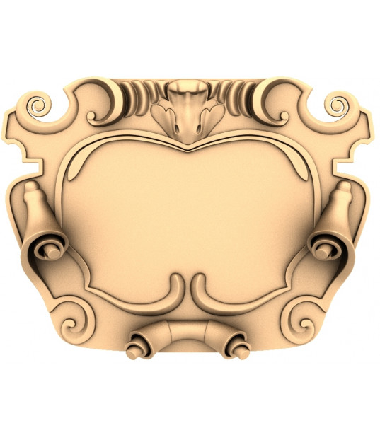 Ornate Scroll Cartouche