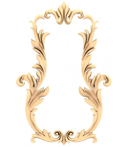 Baroque Elegance Mirror Frame