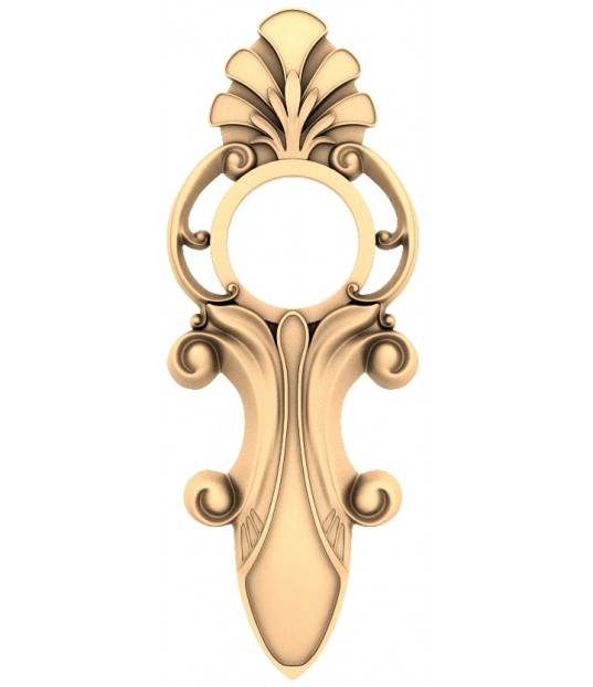 Ornamental Flourish Handle