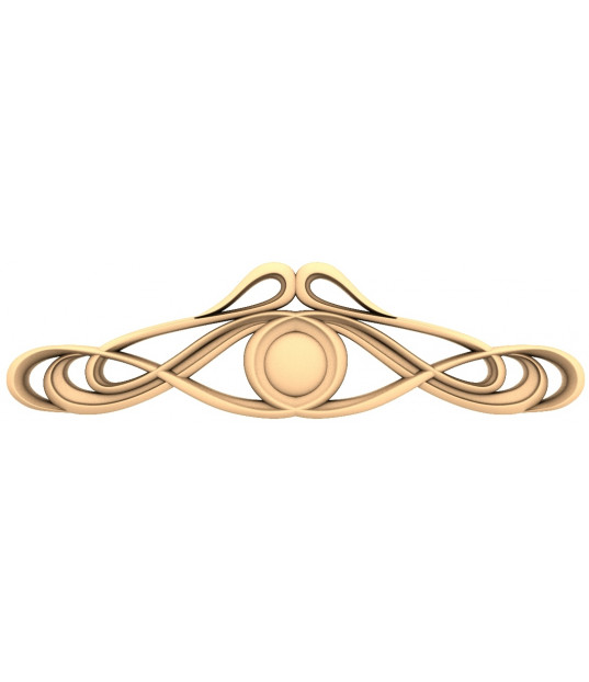 Elegant Swirl Crest
