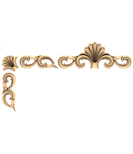 Ornamental Flourish Corner