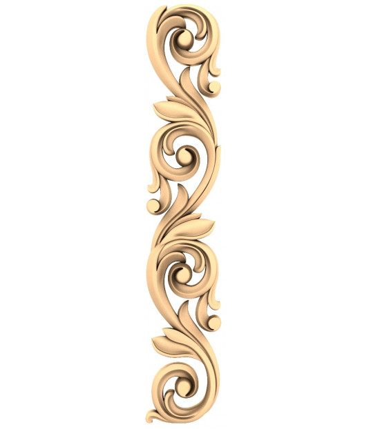 Elegant Swirl Decorative Panel