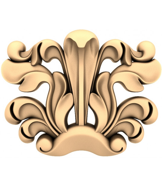 Baroque Floral Scroll