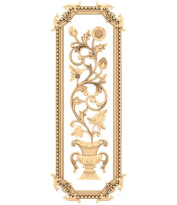 Floral Elegance Decorative Panel